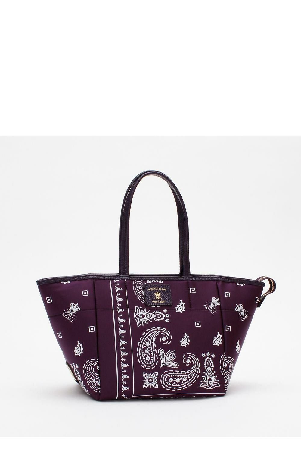 Admj 香水 刺繍 トートバッグ ナイロン A D M J トートバッグ ライト