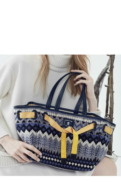 レアモデル・美品 ADMJ コンクルージョン トート エンボスレザー 2way 