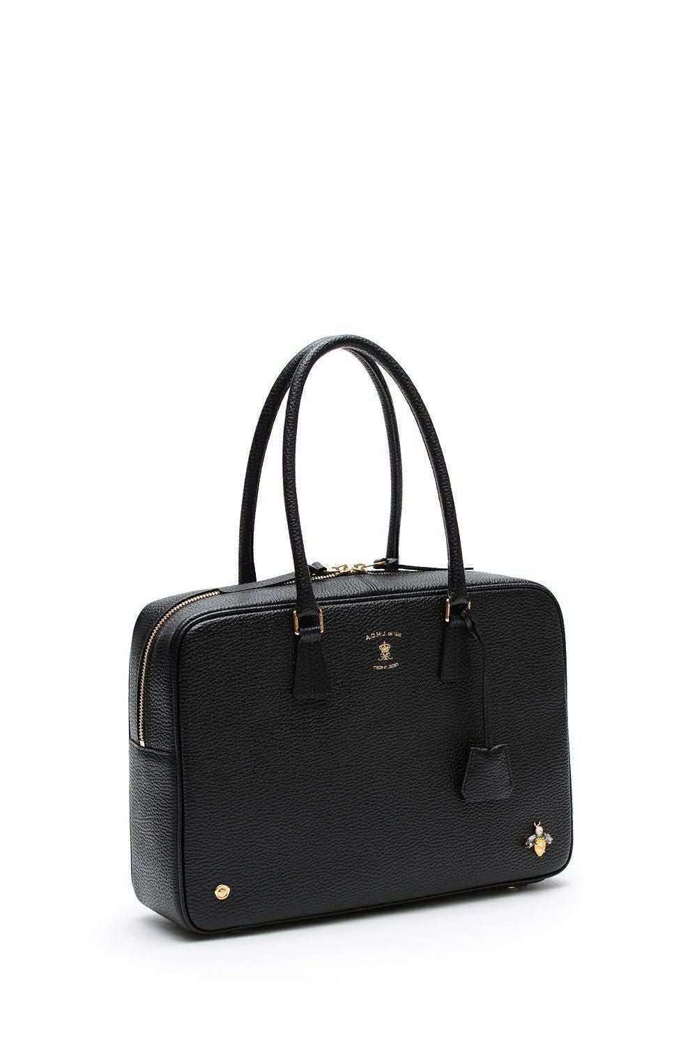 新品•未使用 ADMJ 牛革 ボストンバッグ 日本製 証明書付き 牛革/ザ・ビー ボストン34cm | A.D.M.J.公式オンラインストア
