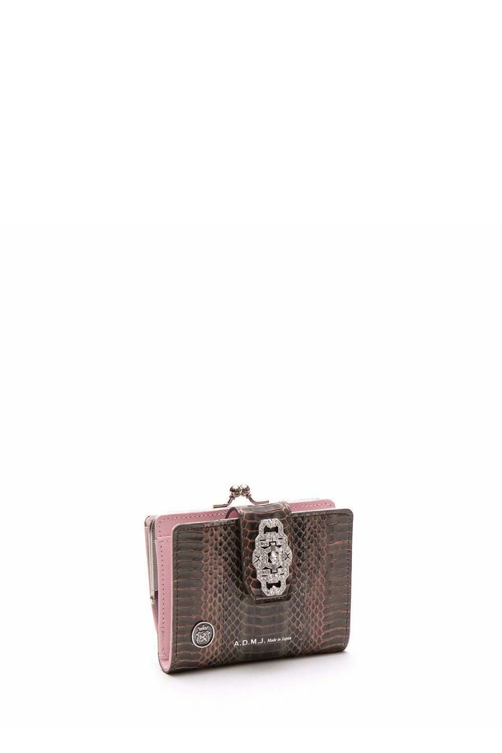 【未使用・美品】ADMJ 牛革 アールデコモチーフ スモールウォレット ADMJ 牛革アールデコモチーフ スモールウォレット｜Yahoo!フリマ（旧