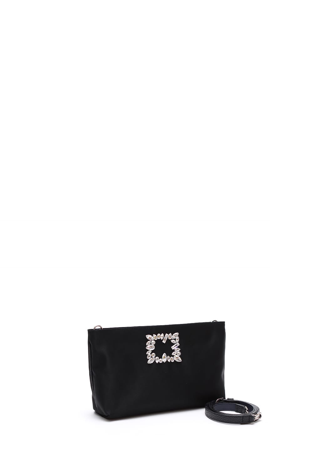 極美品 ADMJ はっ水ナイロンリュクス 2way クロスボディバッグ ブラック 7月中入荷予定】ナイロンリュクス/スワロ付2WAYショルダー | A.D.M.J.