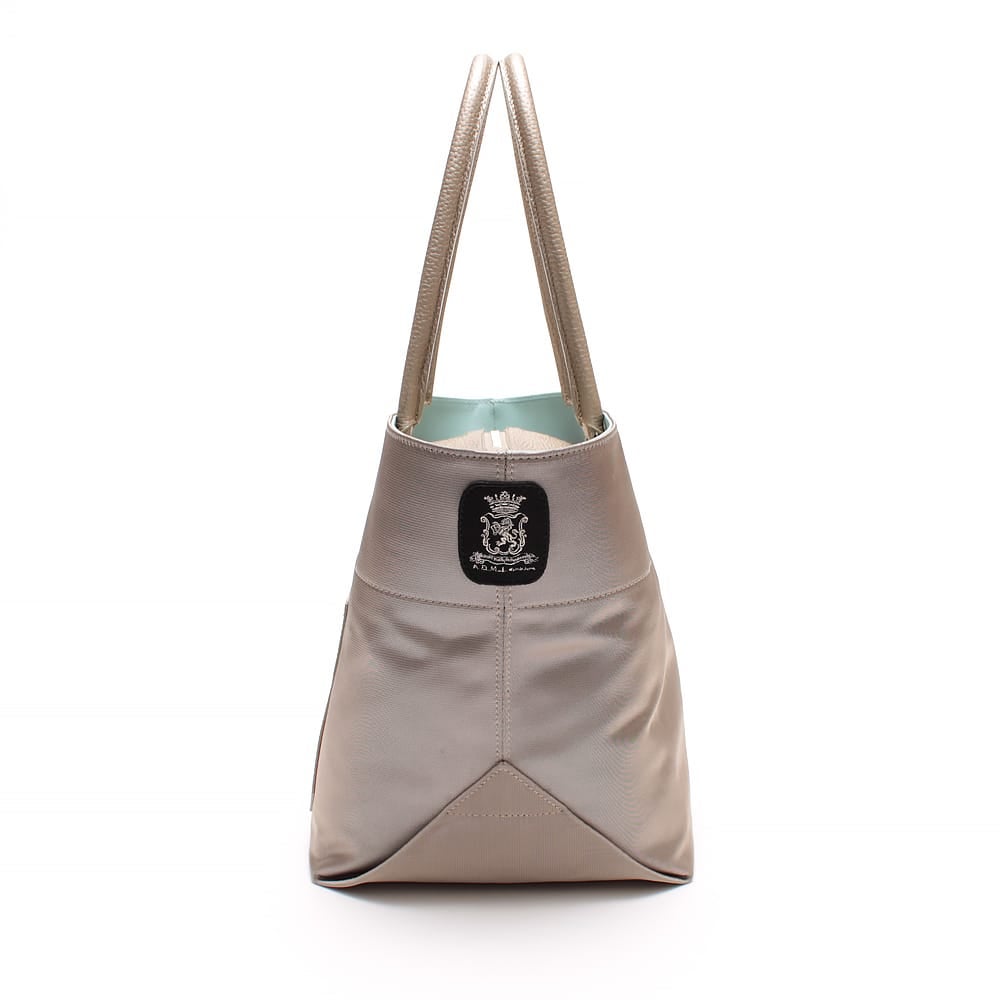 7月中入荷予定】ナイロンリュクス/スワロ付ファスナートート