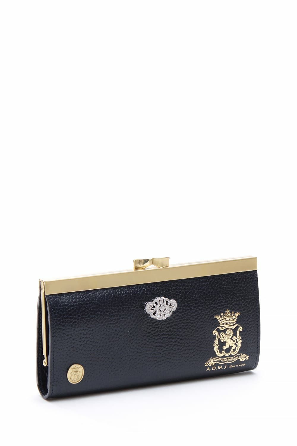 ADMJ 牛革アールデコ ポーチウォレット A.D.M.J. Accessoires De Mademoiselle ADMJ 牛革アールデコ ポーチ