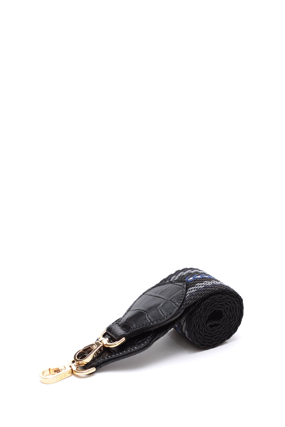 7月中旬～末頃入荷予定】クロコ型押し/イタリアンテープショルダー
