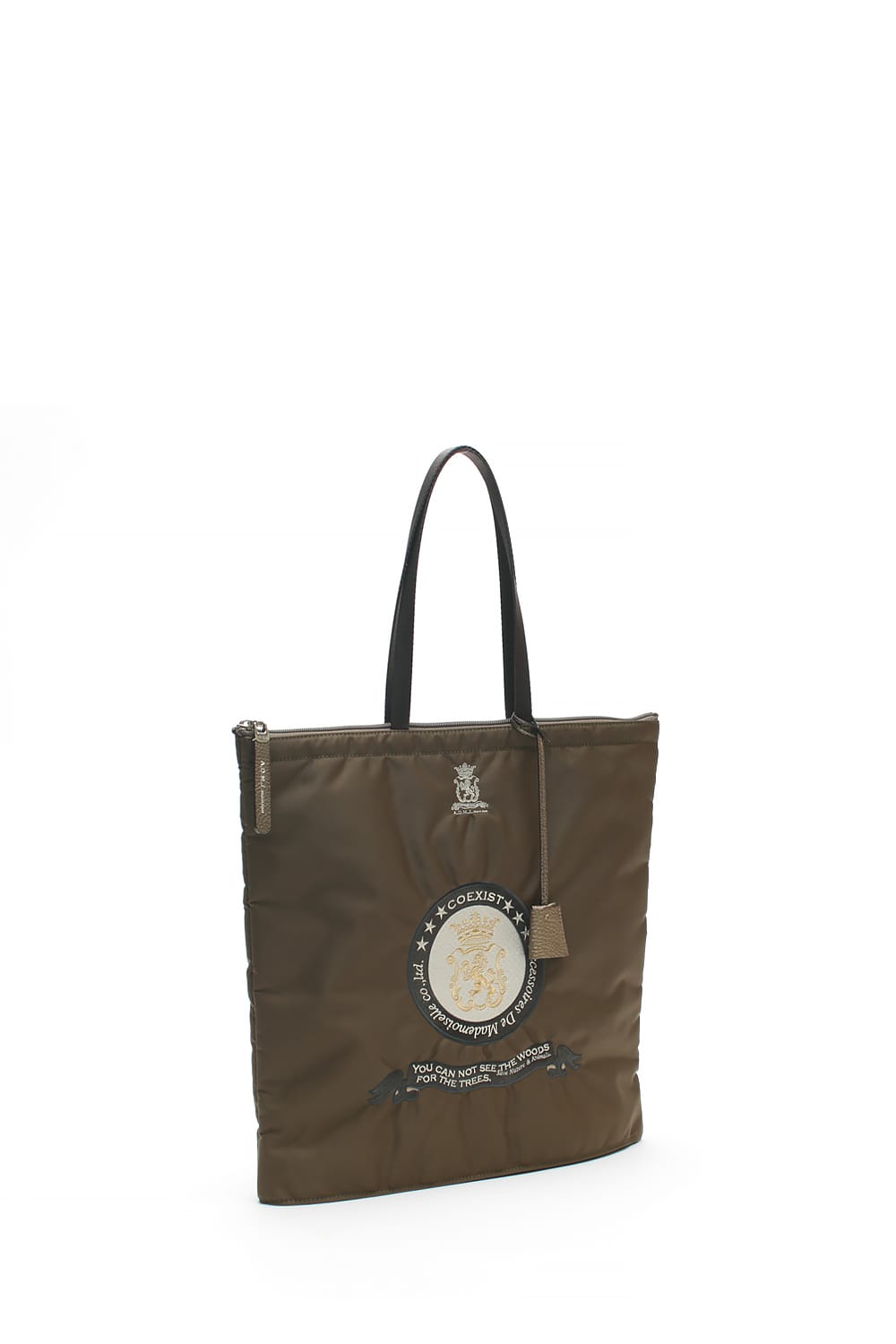 ADMJ トートバッグ 王冠 クラウン エンブレム レザー 肩掛け A4 TOTE BAG | A.D.M.J.公式オンラインストア